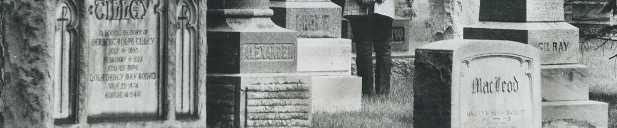 An Even More Bizarre Tour of Mount Pleasant Cemetery